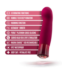 Blush Oh My Gem Classy 5 Inch Warming G-spot Vibrator