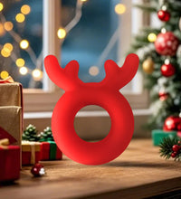 Venusfun Christmas Red Reindeer Cock Ring Penis Ring
