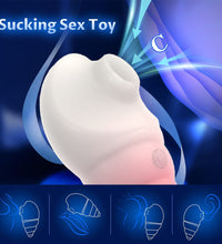 Venusfun Conch Suction Vibe Egg Vibrator Mini Sucking Toy For Foreplay