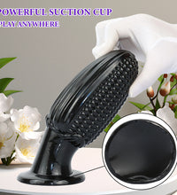 Venusfun Corn-Shaped Thick Dildo Butt Plug With Suction Cup