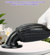 Venusfun Corn-Shaped Thick Dildo Butt Plug With Suction Cup
