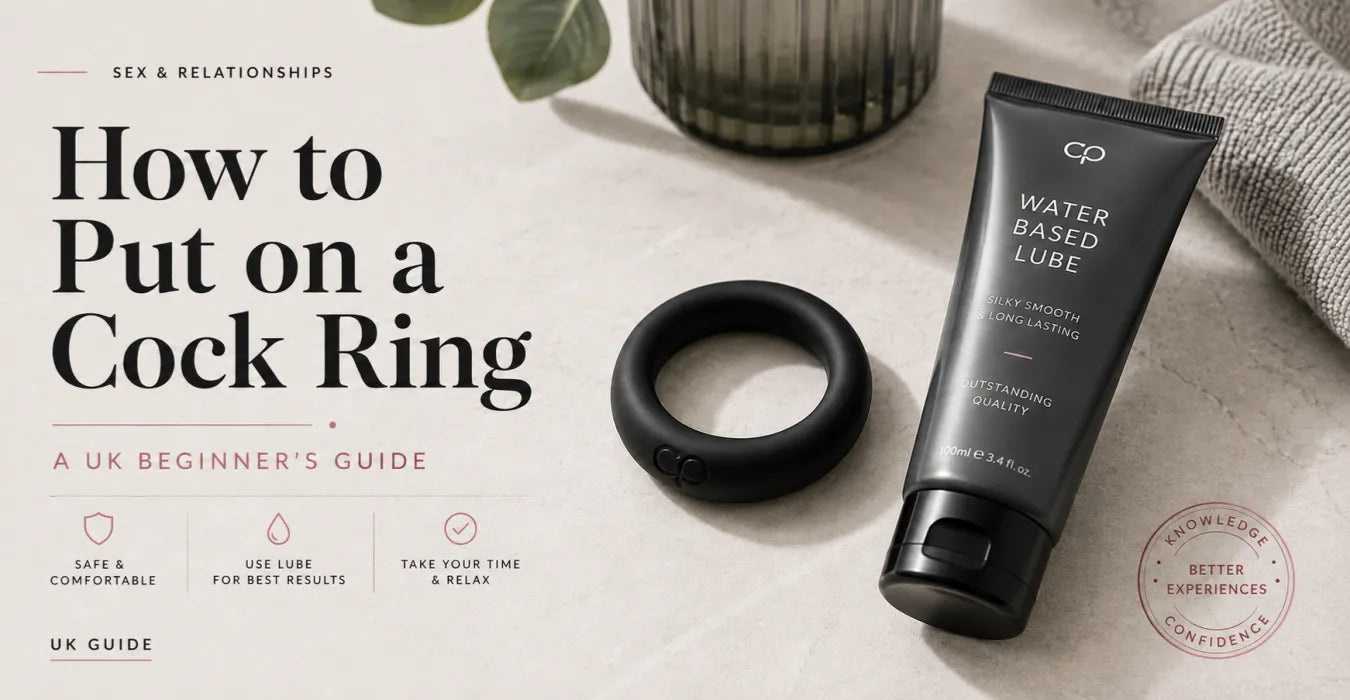 How to Put on a Cock Ring Safely: Beginner’s Guide