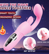 Rabbit Vibrator G-Spot Heated Massager with Screen