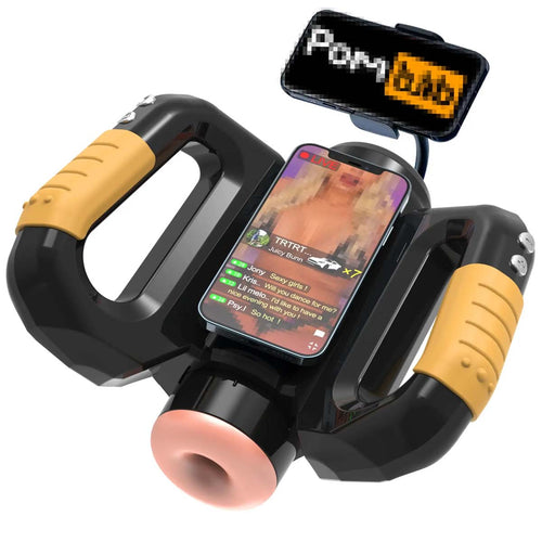 Venusfun Automatic Thrusting Male Masturbator with Handle & Phone Holder