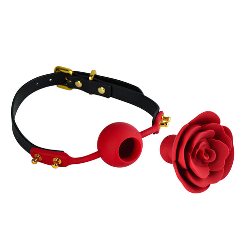 ZALO Rose Ball Gag