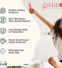 Blush Gaia Eco Biodegradable Wand Vibrator