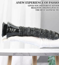 Venusfun Monster 10.8 Inch Double Ended Dildo Curved Shaft Realistic Big Cock for Couples