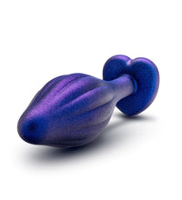 Blush Anal Adventures Matrix Wavy Bling Sapphire 4.5-Inch Anal Plug