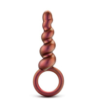 Blush Anal Adventures Matrix Spiral Loop Copper 5.25-Inch Anal Plug