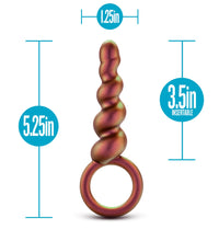 Blush Anal Adventures Matrix Spiral Loop Copper 5.25-Inch Anal Plug