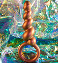 Blush Anal Adventures Matrix Spiral Loop Copper 5.25-Inch Anal Plug