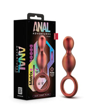 Blush Anal Adventures Matrix Duo Loop Copper 5.25 Inch Anal Plug