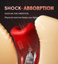 Red Lip Electric Blowjob Male Masturbator