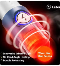 Leten Vaginal Sucking Stimulation Cup Electric Male Masturbator