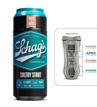 Blush Schag's Sultry Stout Frosted Masturbator