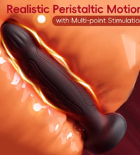 Venusfun Remote Controlled Vibrating Anal Toy for Beginners with Gentle Peristalsis
