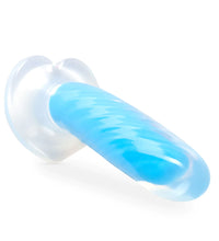 Blush Neo Elite Tao 7 Inch Dildo Glow In The Dark Neon Blue