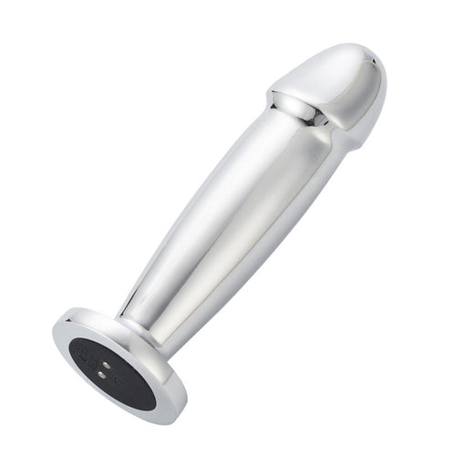 Venusfun Stainless Steel Vibrator Dildo Anal Plug With Remote Control