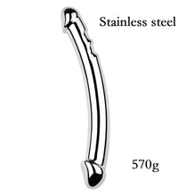 Venusfun Stainless Steel Metal Double Ended Dildo