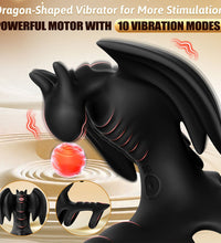 Vibrating Cock Ring Dragon Shape