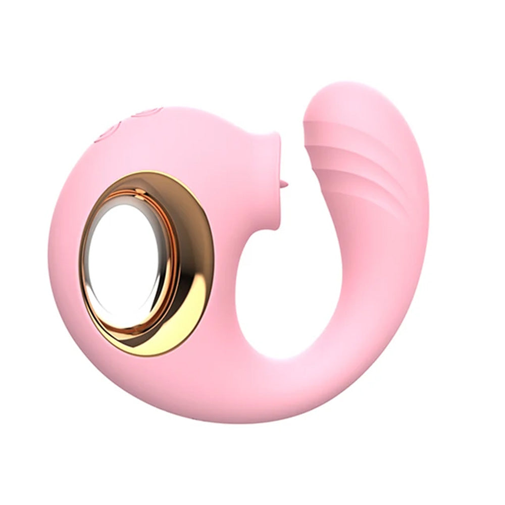Clit G-Spot Stimulator Tongue Licking Vibrator