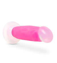 Blush Marquee Glow In The Dark Neon Pink 8-Inch Realistic Dildo