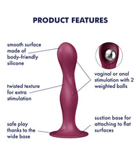 Satisfyer Double Ball-R Anal Dildo