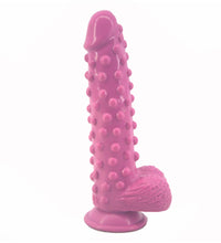 FAAK Simulated Pellet Silicone 9 Inch Dildo