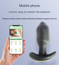 360° Rotating Vibrating Butt Plug with App / Remote Control