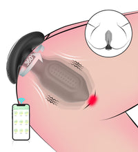 360° Rotating Vibrating Butt Plug with App / Remote Control