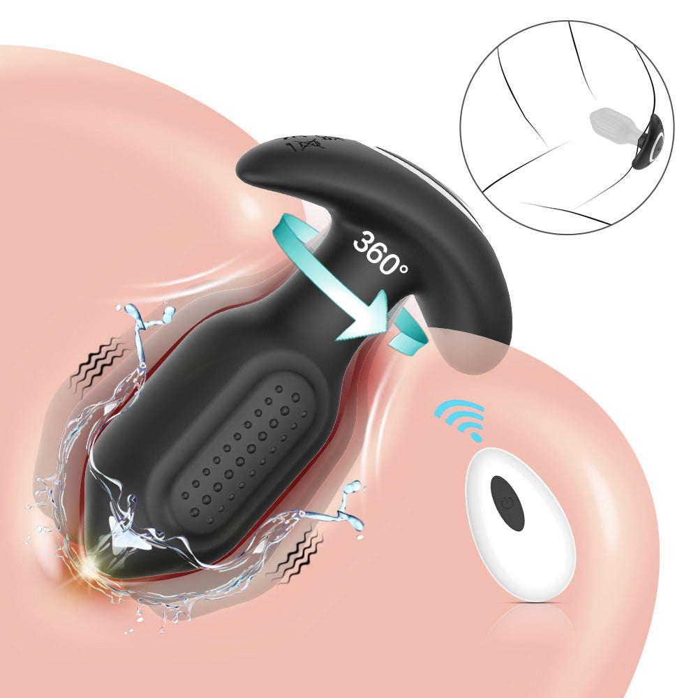 360 Rotating Vibrating Butt Plug with App / Remote Control VenusFun-UK 360 Rotating Vibrating Butt Plug with App / Remote Control VenusFun-UK