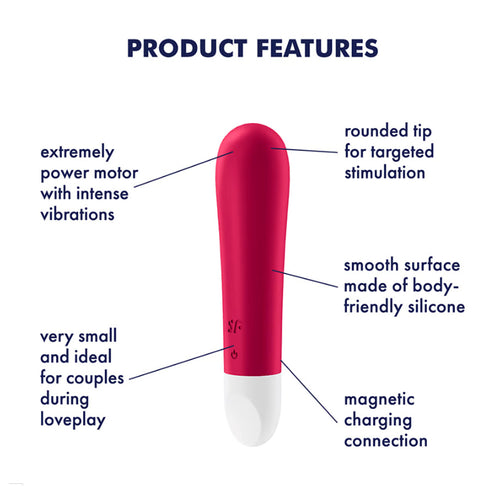 Satisfyer Ultra Power Bullet 1 Vibrator Stimulator For Women