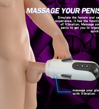 AierLe Heated Vibration Blowjob Male Masturbator with Sensor Interactive