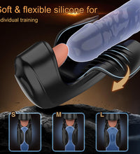 3 in 1 Tongue Licking & Tapping Penis Stroker Trainer