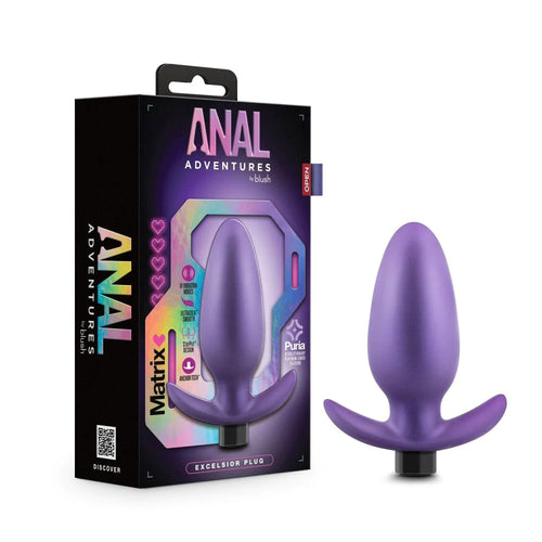 Blush Anal Adventures Rounded Silicone Matrix Excelsior Anal Plug