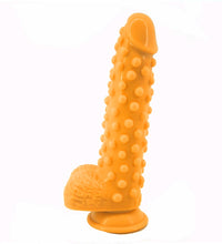 FAAK Simulated Pellet Silicone 9 Inch Dildo