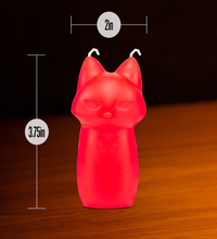 Blush Temptasia Fox Drip Candle Low Temperature