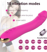 Flexible Curve Dildo G-Spot Vibrator with 10 Vibrations