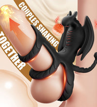 Vibrating Cock Ring Dragon Shape