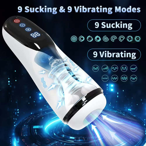 Venusfun Male Automatic Masturbator With 9 Sucking Modes