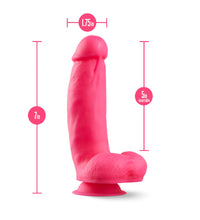 Blush Neo Elite 7in Silicone Dual Density Pink Cock