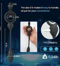 Double Ring Vibrating Egg Vibrator Cock Ring Remote Control