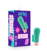 Blush Aria Sensual AF Teal 3.25-Inch Finger Fin Vibrator