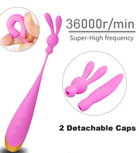 DIBE Clitoral G-Spot Vibrator with 2 Interchangeable Headgears