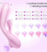 Erocome APUS Rabbit Vibrator Sucking Clitoral & G-Spot Stimulator