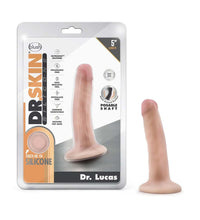 Blush Dr. Skin Silicone Dr. Lucas 5.5 Inch Suction Cup Dildo