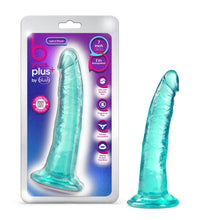 Blush B Yours Plus Realistic 7.5-Inch Clear Dildo With Suction Cup