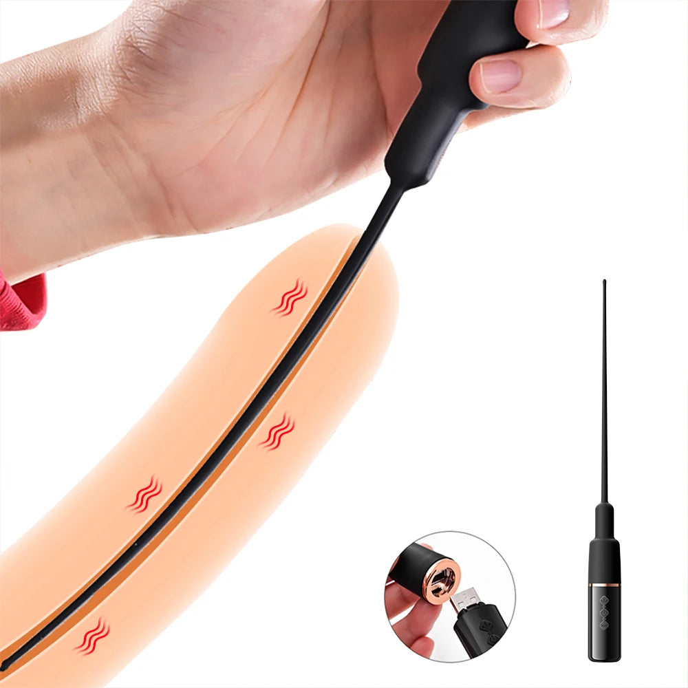Venusfun Vibrating Penis Plug Uretheral Sounding Urethral Inserter VenusFun-UK Venusfun Vibrating Penis Plug Uretheral Sounding Urethral Inserter VenusFun-UK