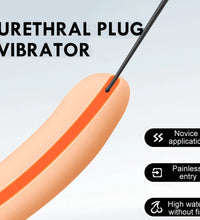 Vibrating Penis Plug Uretheral Sounding Urethral Inserter