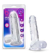 Blush B Yours Plus Realistic Clear 7.25-Inch Dildo